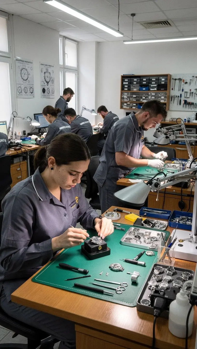 Precision tuning enhances watch performance and longevity.