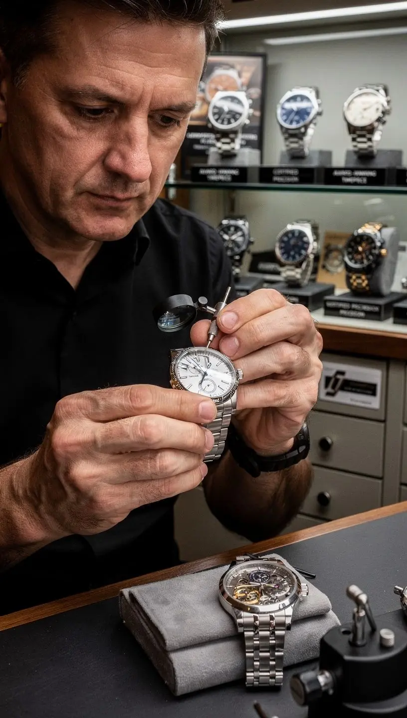 Premium watch maintenance enhances value and longevity.