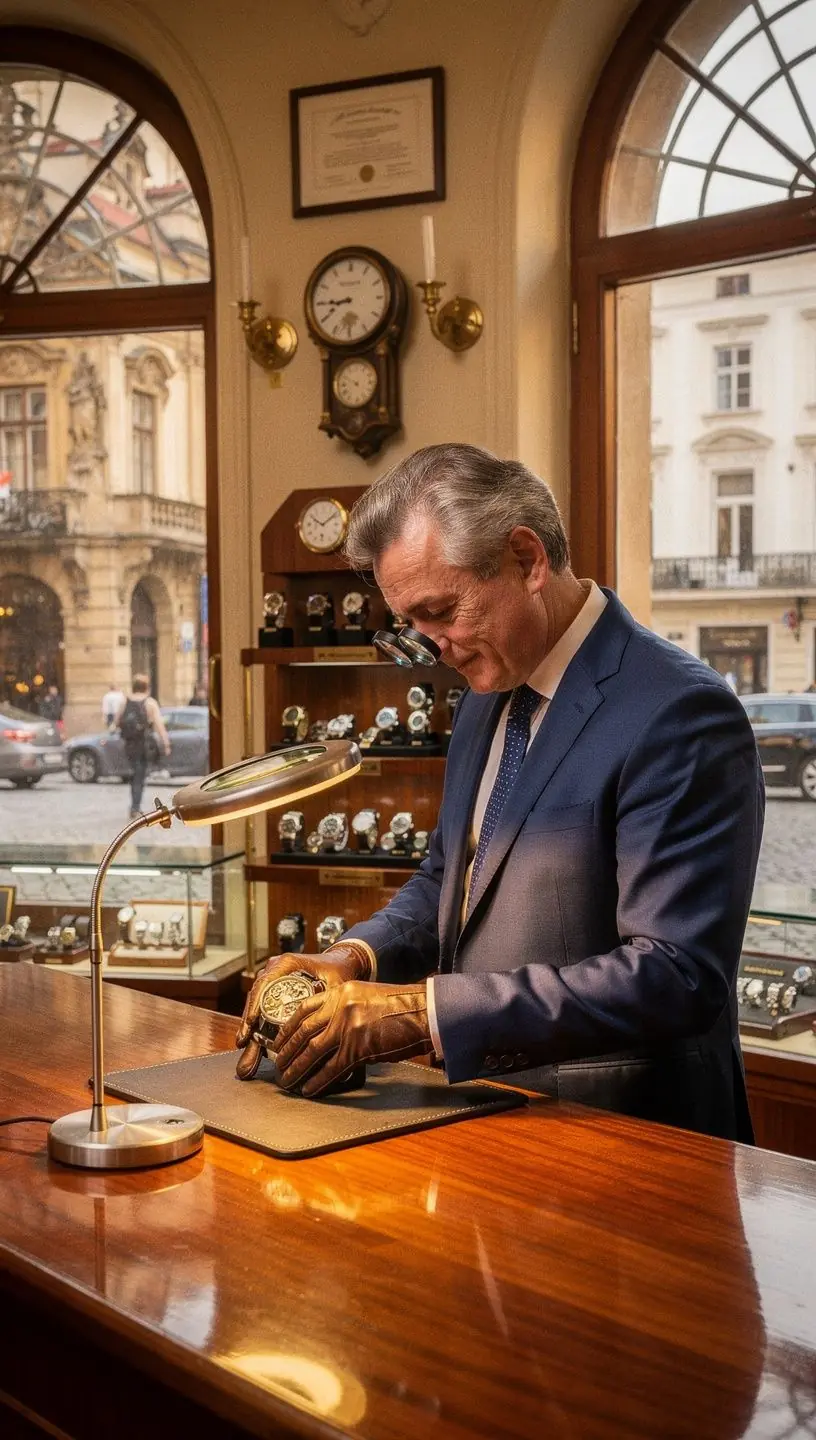 Watch components showcasing water resistance technology